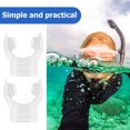 thumbnail image 3 of OULII 5Pcs PVC Snorkel Mouthpiece Universal Compatibility For Snorkeling Tube, 3 of 8