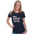 thumbnail image 4 of Dont Sugarcoat It Cute Sweet Foodie Womens Slim Fit Graphic Tee Brisco Brands S, 4 of 5