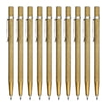 thumbnail image 2 of veasfak 10Pcs Metal Plate Glass Marker Lettering Pen for Tile Cutter Scribing Tools Gold, 2 of 8