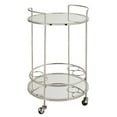 thumbnail image 4 of Uttermost Spritz Chrome Bar Cart, 4 of 7