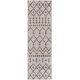 thumbnail image 6 of Hauteloom Luce Recycled Material Living Room, Bedroom Area Rug - Bohemian, Transitional - Off White, Dark Red, Tan - 5' x 7'6", 6 of 8