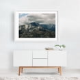 thumbnail image 2 of Sequoia National Park - California Photography Mountain Landscape Nature Scenic Wilderness Foggy Moody White Framed Wall Art Print 12 x 18 inches, 2 of 3