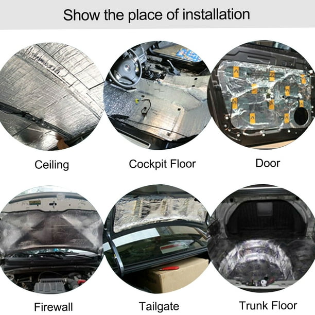 Sound Deadening Mat Car Firewall Sound Deadener Heat Insulation