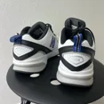 thumbnail image 4 of New Balance Men's 608 v5 Casual Comfort Cross Trainer Shoes, White/Navy Size 7.5, 4 of 6