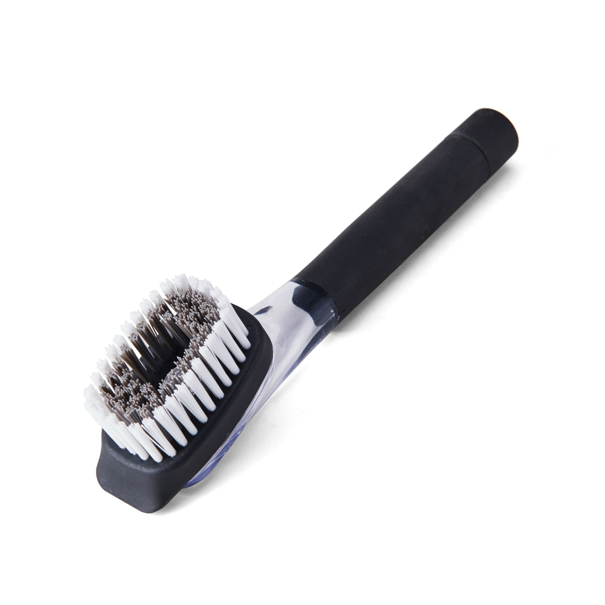 KitchenAid Soap Dispensing Dish Brush with Built-In Scraper, Black