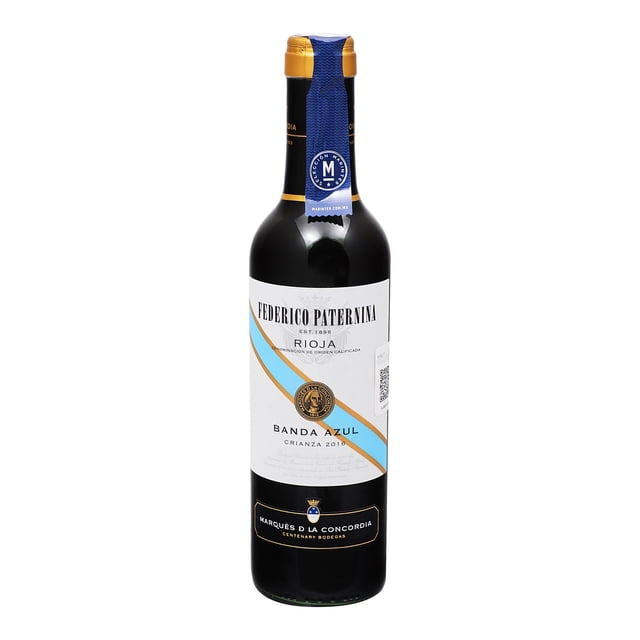 Vino Tinto Español Paternina Banda Azul Crianza 375ml