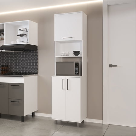Open storage kitchen pantry / Organize small appliances easily