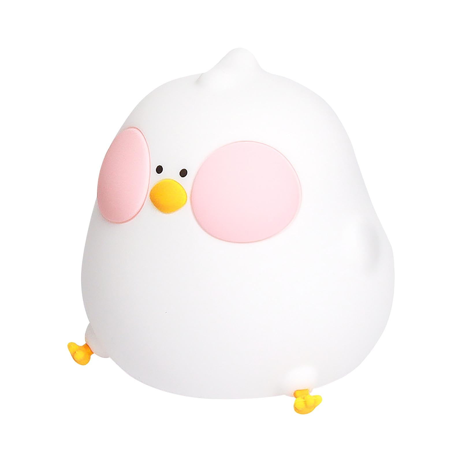 Rechargeable Nursery Night Light for Ba-by, Dimmable Color Changing Ki-ds Night Light with Auto Shut Off Timer, Soft Silicone Breastfeeding Lamp for Tod-dler Sleep Training