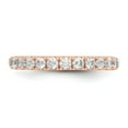 thumbnail image 5 of Auriga Fine Jewelry 14K Rose Gold Lab Grown Diamond Band for Women Size 7 (0.7ct, Color- D-E-F, Clarity- VS/SI), 5 of 6