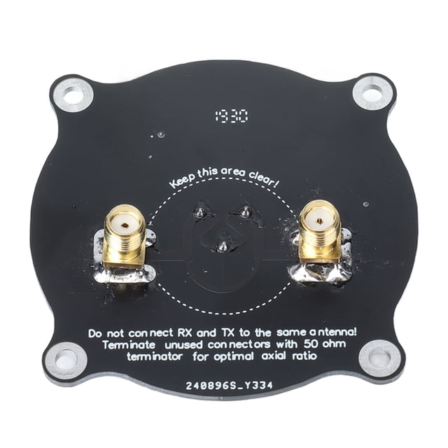 Antenas De Alimentación Triple, Relación Axial De Antena De Parche De PCB De 1,6 Mm De Espesor Para Drones