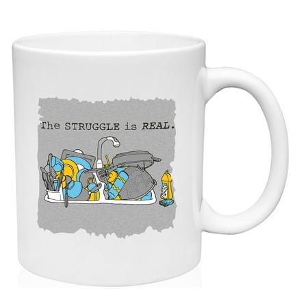 

The Struggle Is Real Mug Ceramic Coffee Mug Funny Gift Cup