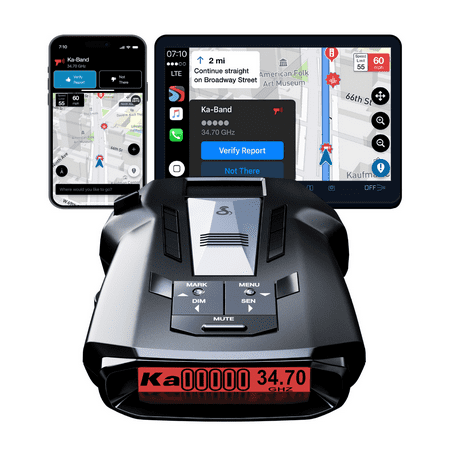 Cobra - RAD 700i Radar Detector - Black