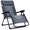 Light Gray, variant on Backyard Expressions Deluxe XL Padded Recliner Zero Gravity Chair – Ergonomic Anti Gravity Lounger with Folding Design, Side Tray, and Adjustable Headrest