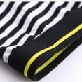 thumbnail image 6 of HUPOM Mens Underwear Boxer Briefs Male Thongs Low waist Comfort Waist Striped Boxer Briefs Yellow 3XL, 6 of 6