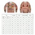 thumbnail image 3 of 3D Nude Bra Ugly Sweater, Men's Merry Christmas Shirt - Fun Holiday Sweatshirt for Christmas, 3 of 5