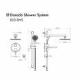 thumbnail image 2 of ZLINE El Dorado Shower System in Brushed Nickel (ELD-SHS-BN), 2 of 2