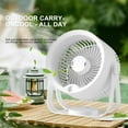 thumbnail image 4 of Zedker New Cooler Conditioning Fan Refrigeration Fan Aromatherapy Humidifier Student Dormitory Desktop Night Light Camping Fan Clearance, 4 of 5