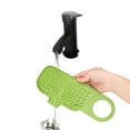 thumbnail image 6 of Diatomite Stone Kitchen Sink Faucet Mat with Fast-Draining Holes & Non-Slip Base for Countertop Splash Protection and Dish Drying Space(Green),Ccwuwei, 6 of 9