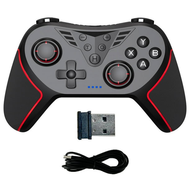 Mando Gaming Con Doble Vibración Compatible Dientes Y Joystick Hall Azul