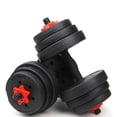 thumbnail image 2 of Lefu 2pc Weight Check Nut Barbell Bar Clips Spin Lock Screw Dumbbell Spinlock Collars, 2 of 8