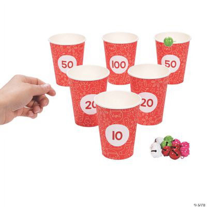 Festive Fun: Cup and Jingle Bell Holiday Game