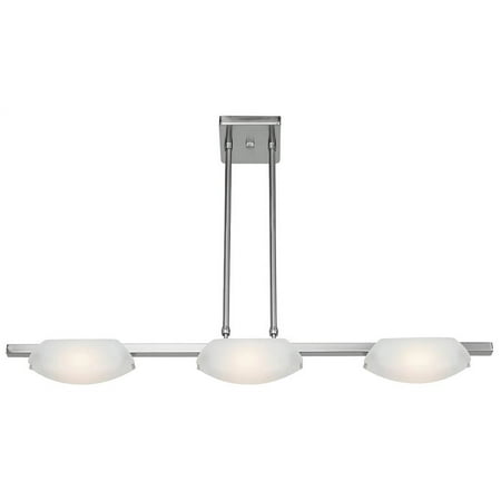 - Semi Flush Mount in Matte Chrome