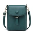 thumbnail image 1 of Bolso bandolera pequeño para teléfono para mujer, monedero para teléfono móvil, bonito bolso de hombro con ranuras para tarjetas de crédito, 1 of 5