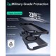 thumbnail image 4 of Funda de teléfono ESR para iPhone 16 Pro Max con soporte Black Cyber Series, 4 of 9