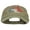Olive, variant on Support Our Troops Embroidered Low Cap - Black OSFM