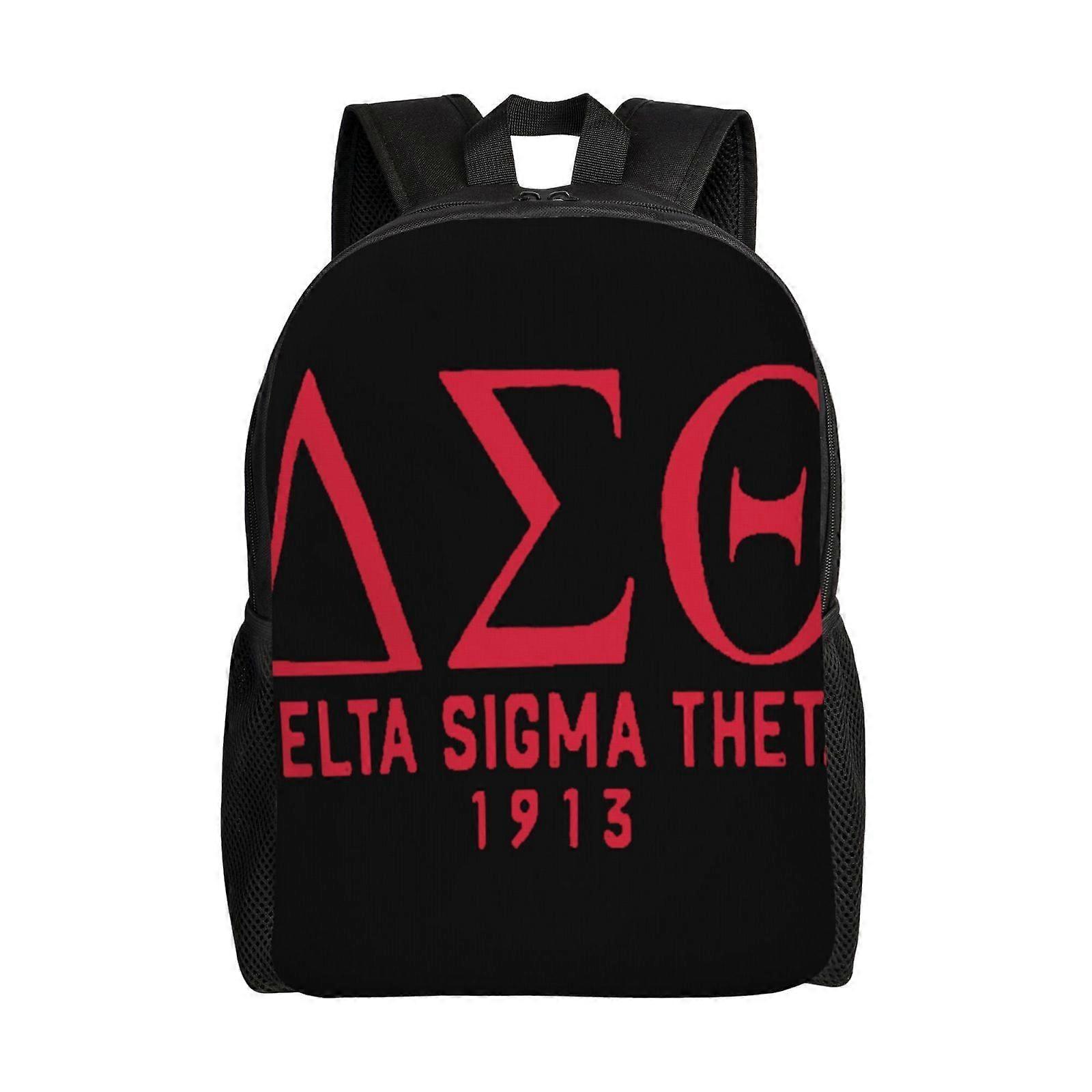 delta sigma theta leather backpack Crossbody Backpack: Greek Sorority Travel Bag – Crown Tower Of Memphis Delta Sigma Theta Leather Backpack