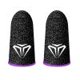 thumbnail image 1 of 2pcs S02 Finger Cots Cover Game Controller Finger Sleeve para PUBG (Púrpura), 1 of 7