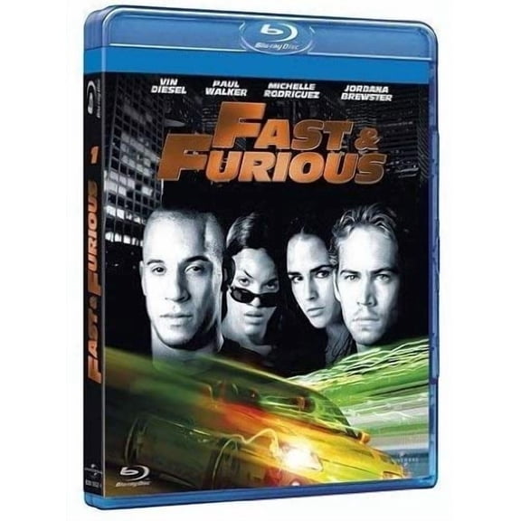 The Fast and the Furious (Blu-ray) Vin Diesel Paul Walker Michelle Rodriguez Jordana Brewster
