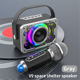 thumbnail image 4 of Altavoz Bluetooth para Cantar en Casa Al Aire Libre, Altavoz de Karaoke InaláMbrico de Graves PortáTil, MicróFono, Juego de Ktv para el Hogar-Gris, 4 of 5