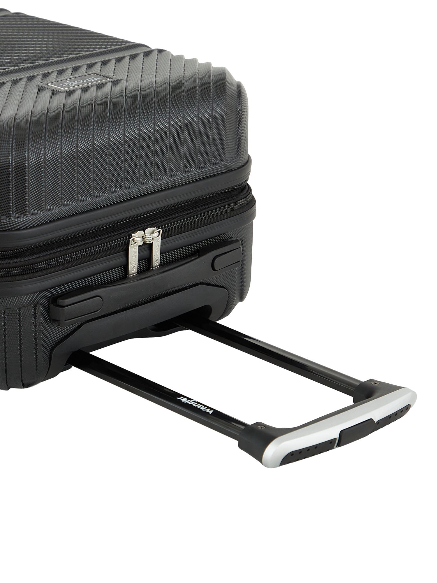 Wrangler 20 inch Expandable Hardside Carry-on Luggage, Black