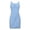 Sky Blue, variant on JikouIivo Women's Summer Causal Sleeveless Sexy Deep V-neck Party Mini Dress Women Summer Dresses