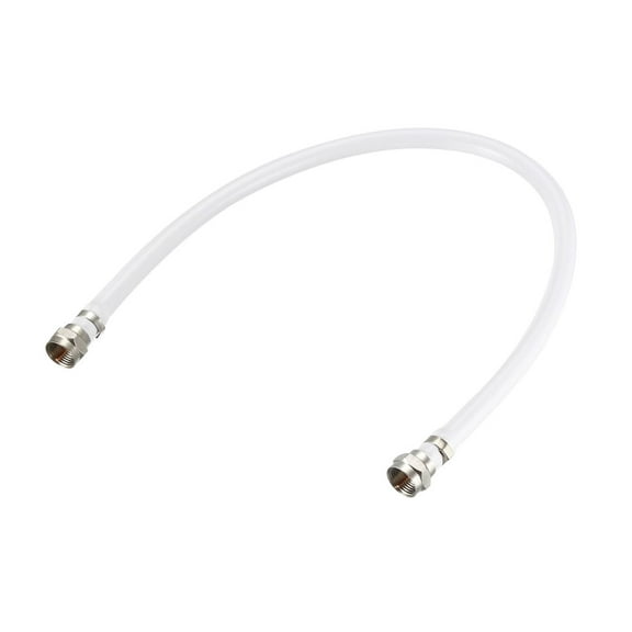 Uxcell RG6 Coaxial Cable With F Type Male to F Type Male Connectors 1 ft