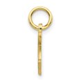 thumbnail image 2 of 10k Yellow Gold Dainty Letter F Initial Name Monogram Necklace Charm Pendant, 2 of 7