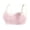 Pink, variant on Nursing Bras for Women Solid Color No Underwire Push Up Seamless Front Open Breathable Adjustable Straps Maternity Wear