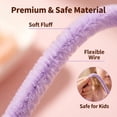 thumbnail image 6 of MQUPIN 600 Pcs Pipe Cleaners attached Pink PVC Bag,9mm x 12inch 30 Colors Pipe Cleaners for crafts, Craft Supplies Multicolor Chenille Stems for Art&Craft DIY Decorations, 6 of 7