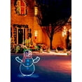 thumbnail image 3 of Divertida luz de muñeco de nieve de metal duradero y brillante, decorativa y elegante, para Navidad en invierno., 3 of 5