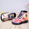 thumbnail image 4 of Leather Waterproof Kid Baby Boots  FLORAL  Flower, 4 of 9