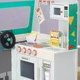 thumbnail image 6 of Teamson Kids My Little Helper Kids Play Taco Truck Playset, Two-Sided Play Kitchen with Steering Wheel, Oven, Sink & Taco Accessories, 6 of 16
