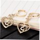 thumbnail image 2 of unbranded 1Par Pendientes De Circonita Dorados Para Mujer Elegantes Y Simples Para Oficina Y, 2 of 8