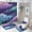 AA-2, variant on Dreamy Purple Butterfly Pattern (51)-2 Shower Curtain Sets Non-Slip Rugs Bath Mat Toilet Cover U Shaped Mat 4 Pcs