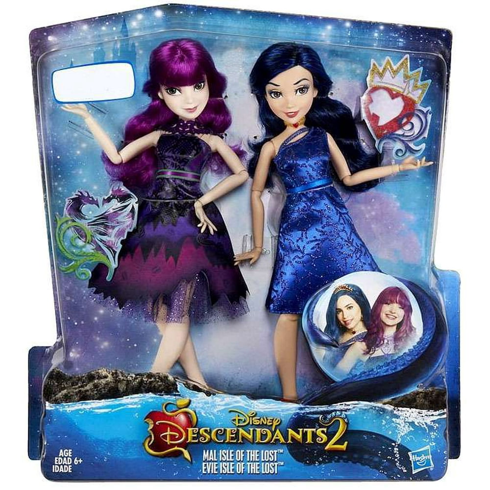 Disney Descendants Descendants 2 Mal & Evie Doll 2Pack