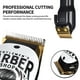thumbnail image 3 of BESTBOMG Cortapelos profesionales actualizados, kit de corte de pelo inalámbrico, recargable, 2000 mAh, recortador de barba, kit de aseo con 6 peines guía y para hombres/padre/esposo/novio, 3 of 5