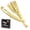 24k Gold, variant on G4 Stainless Steel Straight Edge Barber Shaving Razor Blade for Close Shaving Men Folding Replaceable Blades (24k Gold)…