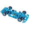 thumbnail image 4 of Châssis RC, Cadre Assemblé RC Efficace à Haute Dureté avec Roues pour Voitures 1/28 RC Bleu, 4 of 8
