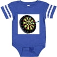thumbnail image 3 of Inktastic Dart Board Boys or Girls Baby Bodysuit, 3 of 5