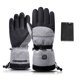 thumbnail image 1 of Guantes de esquí calefaccionados para invierno, guantes impermeables de pantalla táctil de dedos completos, guantes eléctricos para deportes al aire libre en motocicleta para correr, montar, hacer, 1 of 6
